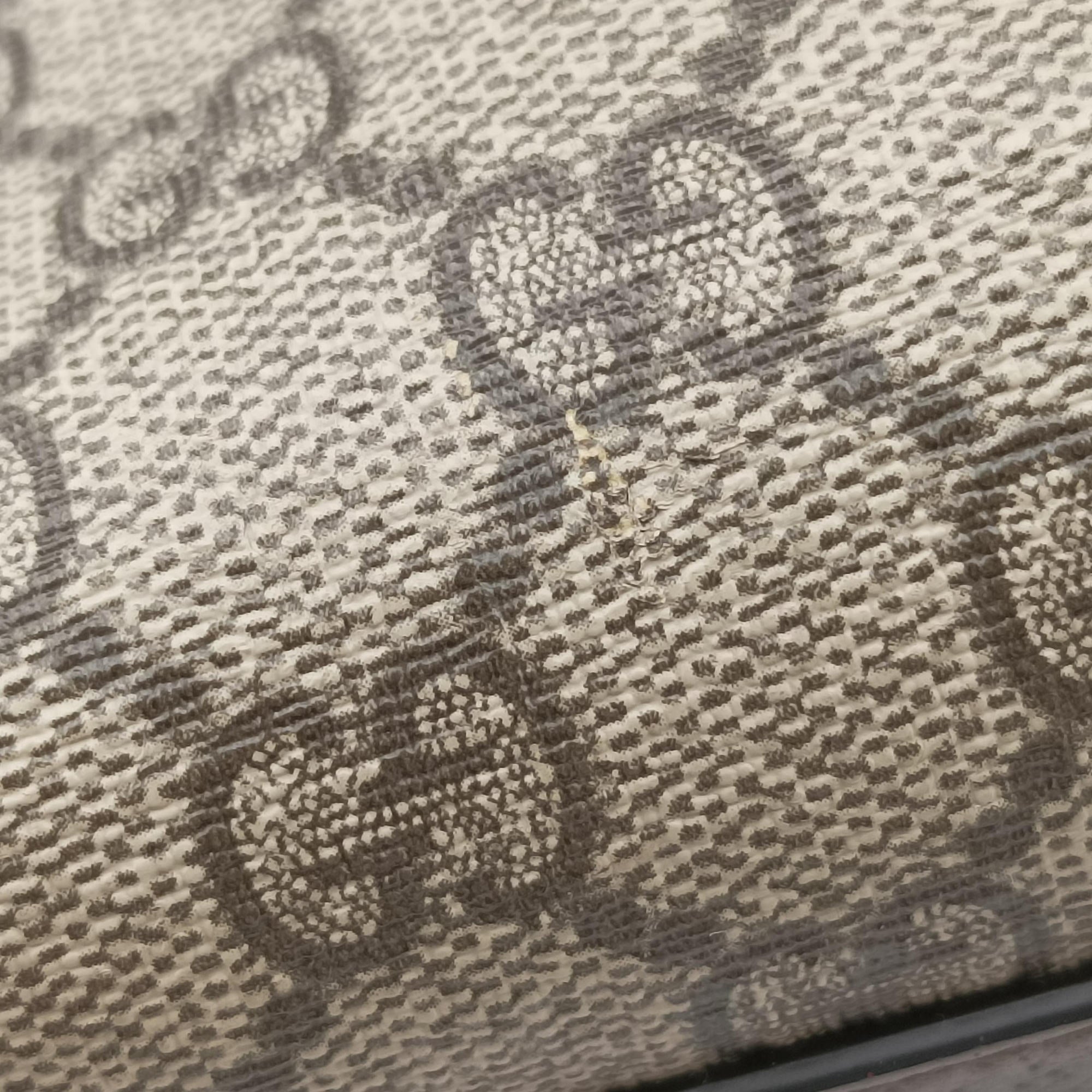 Pre-owned Gucci Ophidia GG Small Brown PVC coated canvas×Leather 524532 shoulderbag | stylenewstar