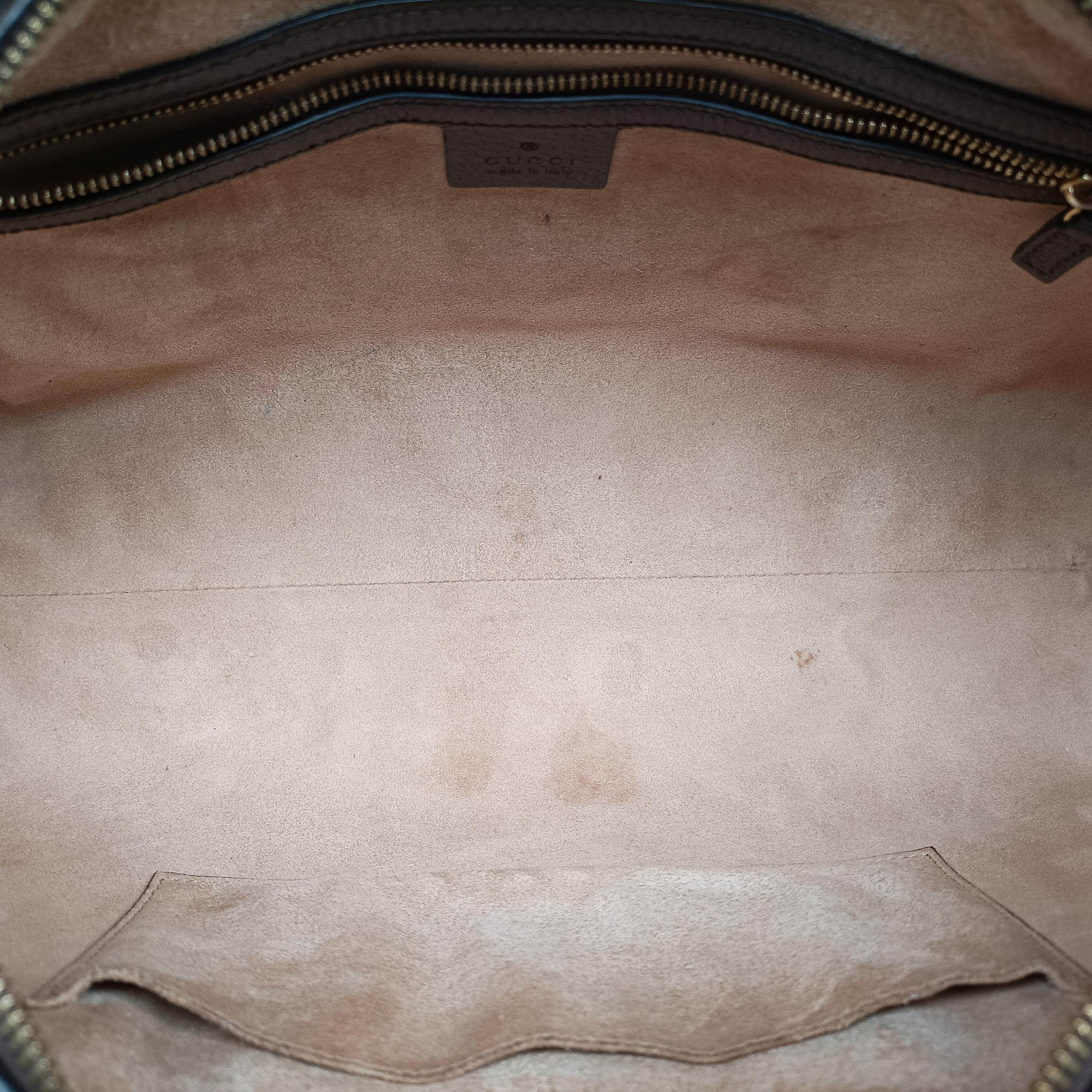 Pre-owned Gucci Ophidia GG Small Brown PVC coated canvas×Leather 524532 shoulderbag | stylenewstar
