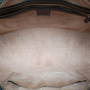 Pre-owned Gucci Ophidia GG Small Brown PVC coated canvas×Leather 524532 shoulderbag | stylenewstar