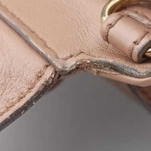 Pre-owned Ferragamo Sofia Beige Leather  shoulderbag | stylenewstar