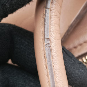 Pre-owned Ferragamo Sofia Beige Leather  shoulderbag | stylenewstar