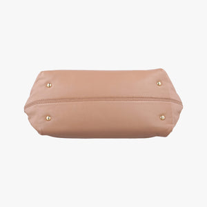Pre-owned Ferragamo Sofia Beige Leather  shoulderbag | stylenewstar