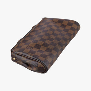 Pre-owned Louis Vuitton EVA EBENE Damier Canvas N55213 handbag | stylenewstar