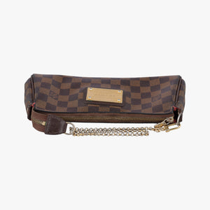 Pre-owned Louis Vuitton EVA EBENE Damier Canvas N55213 handbag | stylenewstar