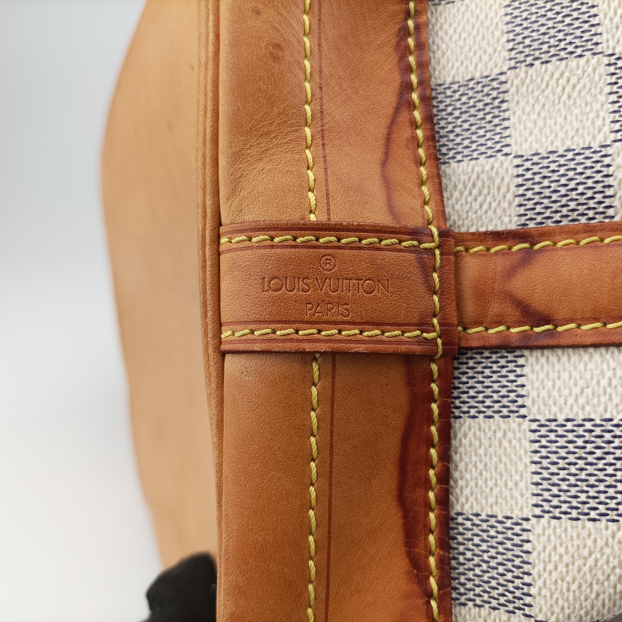 Pre-owned Louis Vuitton NOé Azur Damier Canvas N42222 shoulderbag | stylenewstar