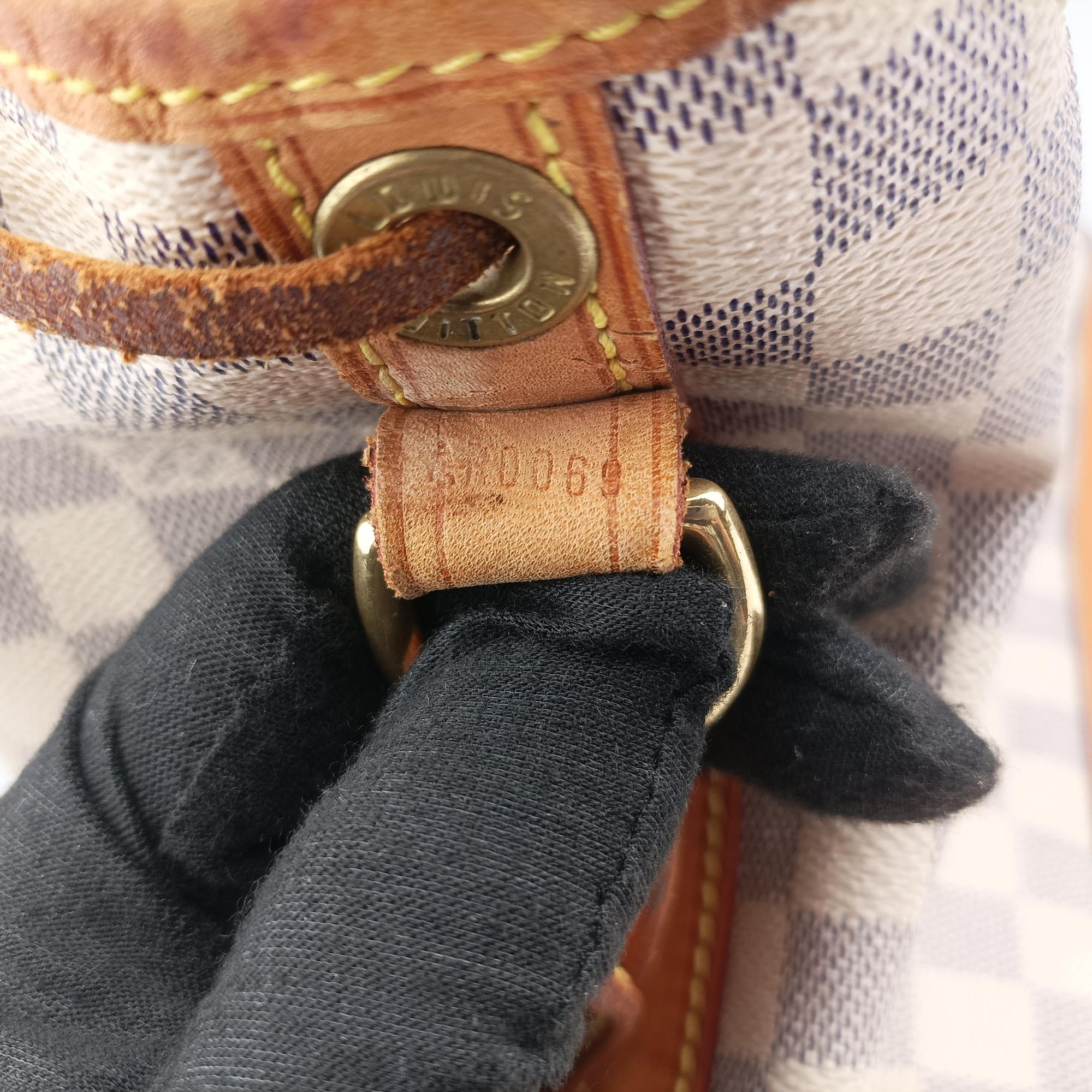 Pre-owned Louis Vuitton NOé Azur Damier Canvas N42222 shoulderbag | stylenewstar