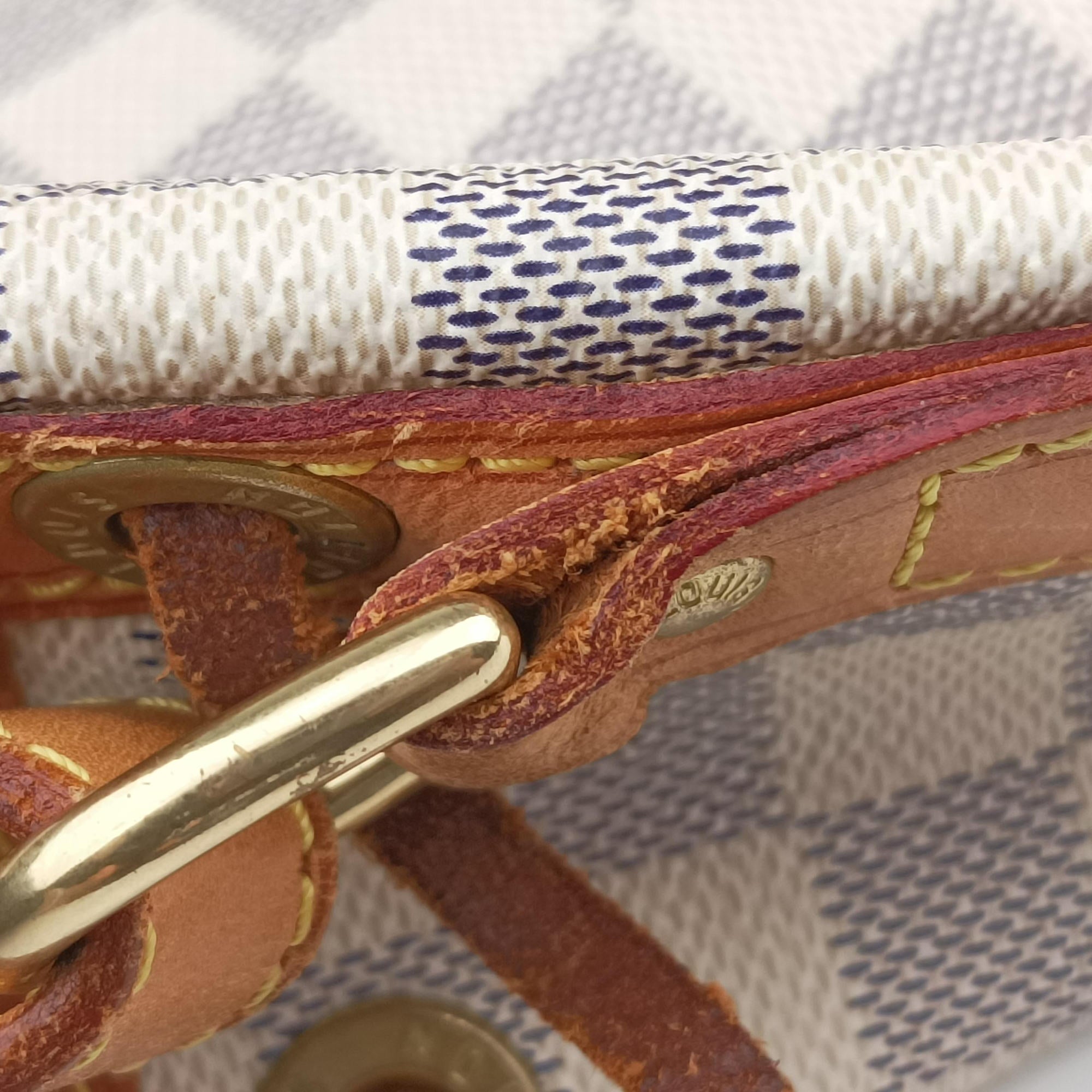 Pre-owned Louis Vuitton NOé Azur Damier Canvas N42222 shoulderbag | stylenewstar