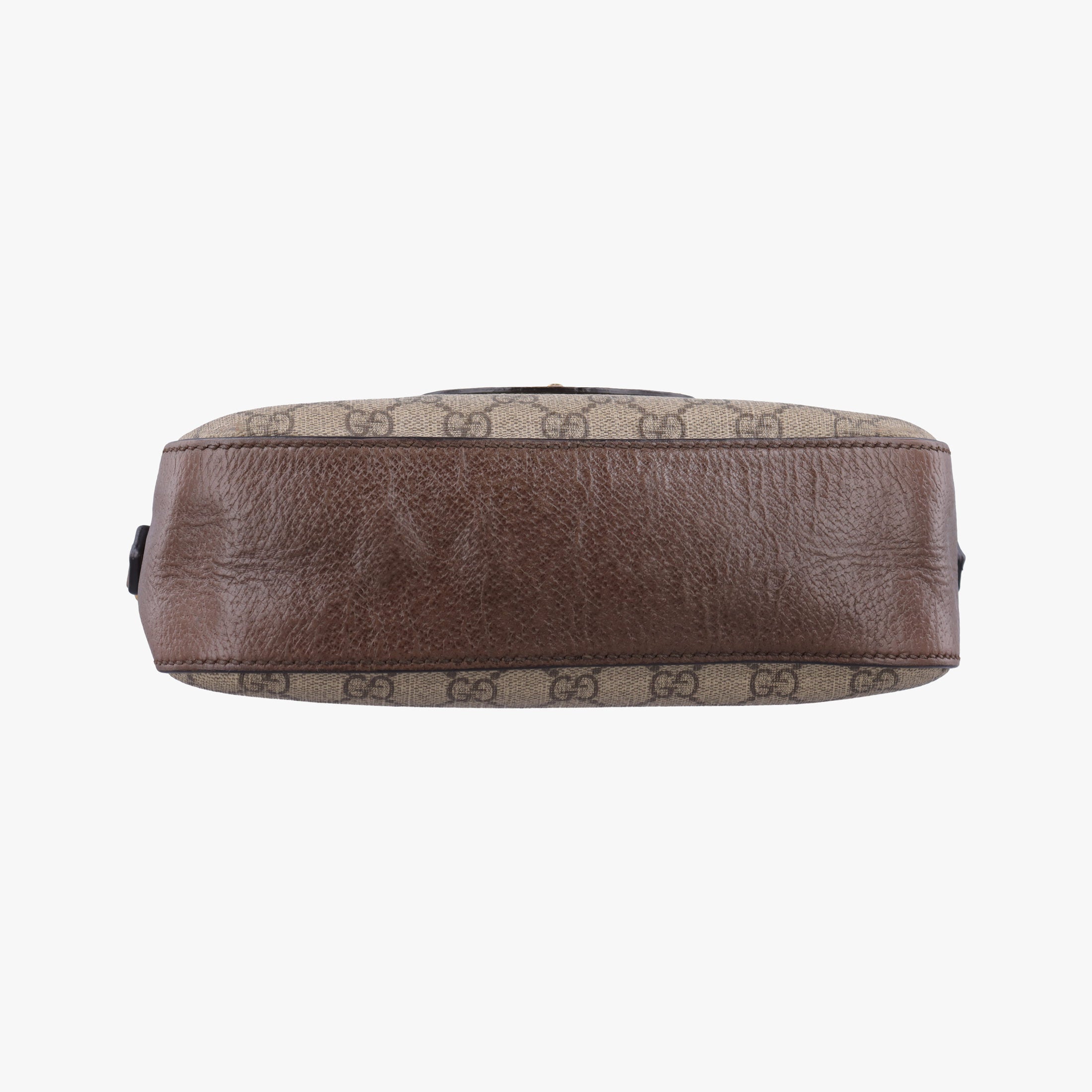 Pre-owned Gucci Neo Vintage Messenger beige×brown PVC coated canvas × leather 476466 shoulderbag | stylenewstar