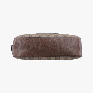 Pre-owned Gucci Neo Vintage Messenger beige×brown PVC coated canvas × leather 476466 shoulderbag | stylenewstar