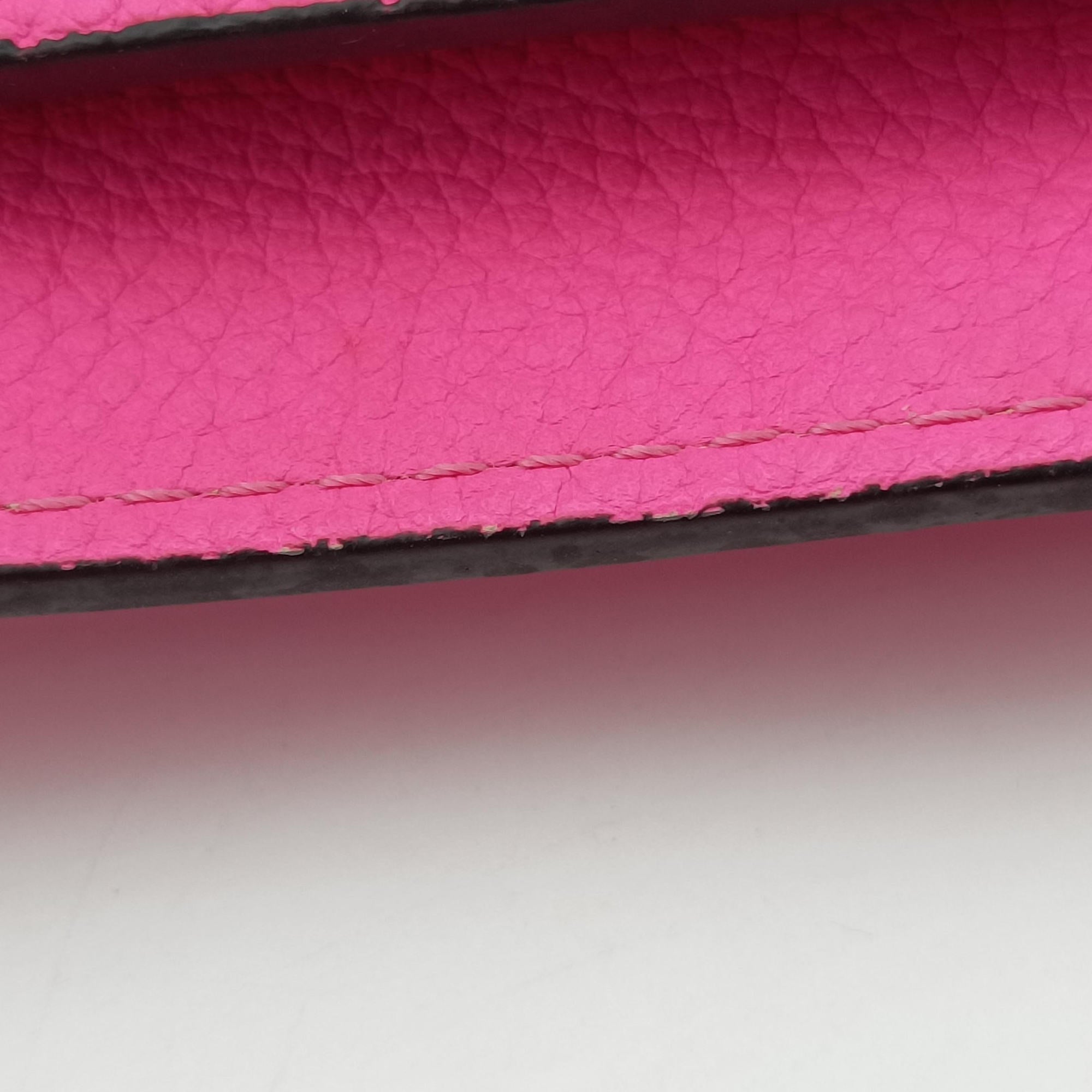 Pre-owned Celine Luggage Mini Shopper Pink Leather  handbag | stylenewstar