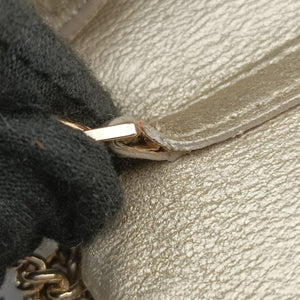 Pre-owned VERSACE medusa Golden Leather  shoulderbag | stylenewstar