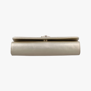 Pre-owned VERSACE medusa Golden Leather  shoulderbag | stylenewstar