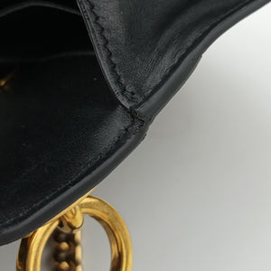 Secondhand Prada Cahier Black Leather×SAFFIANO Leather 1BD045 shoulderbag | stylenewstar