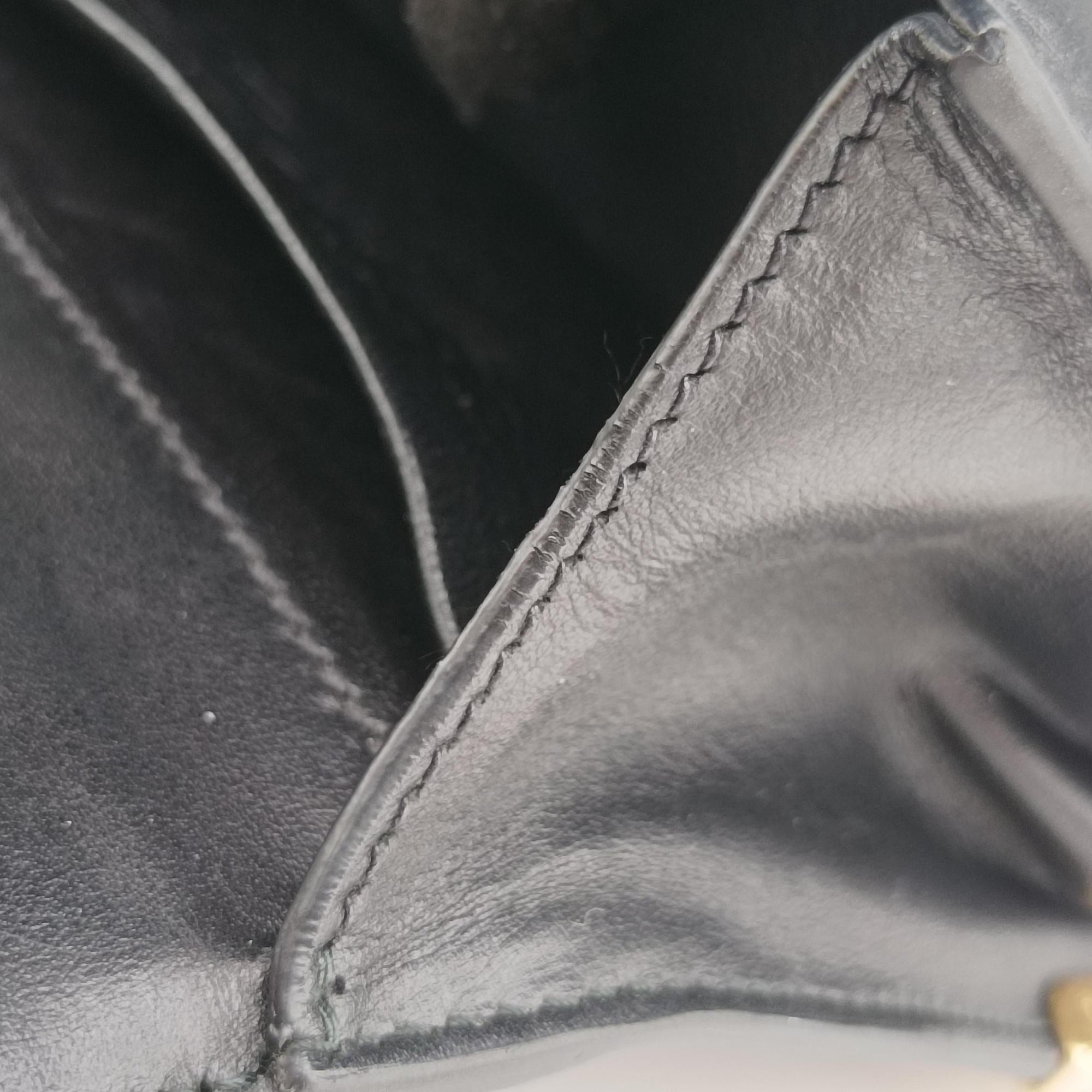Secondhand Prada Cahier Black Leather×SAFFIANO Leather 1BD045 shoulderbag | stylenewstar