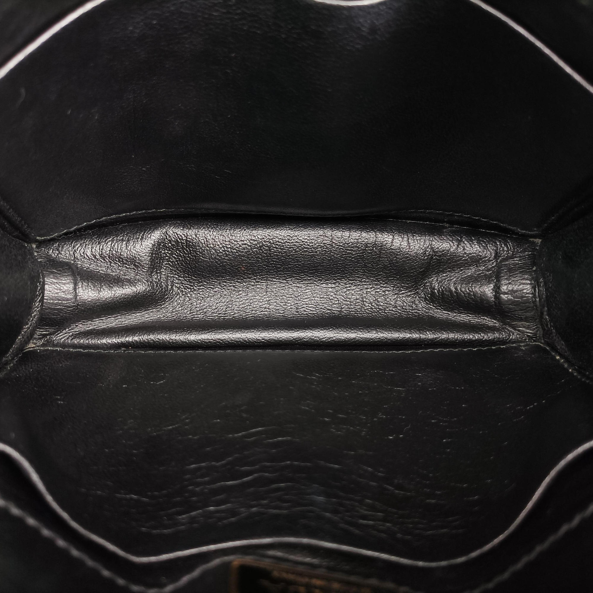 Secondhand Prada Cahier Black Leather×SAFFIANO Leather 1BD045 shoulderbag | stylenewstar