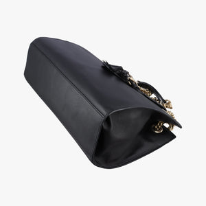 Pre-owned Gucci Emily Black Leather 295403 shoulderbag | stylenewstar