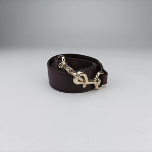 Pre-owned Gucci New Jackie Beige × Bordeaux canvas×leather 246907 shoulderbag | stylenewstar