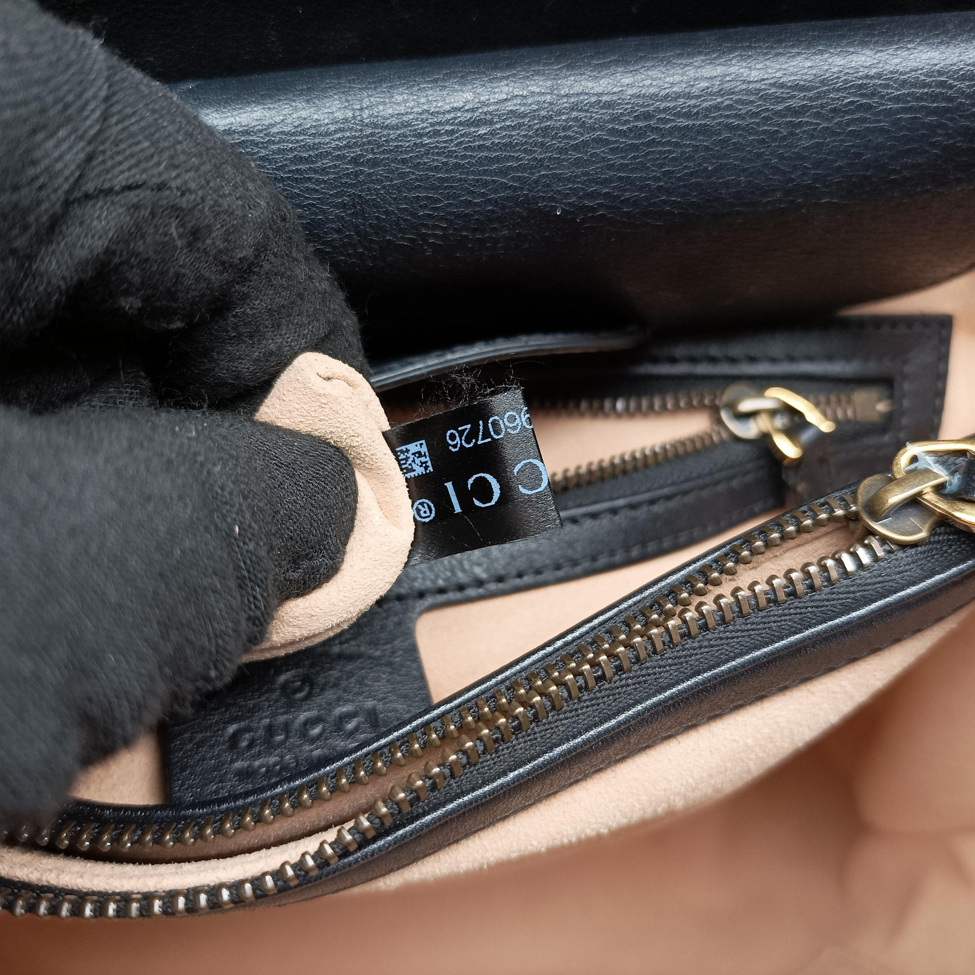 Pre-owned Gucci Bamboo Black Leather 655658 handbag | stylenewstar