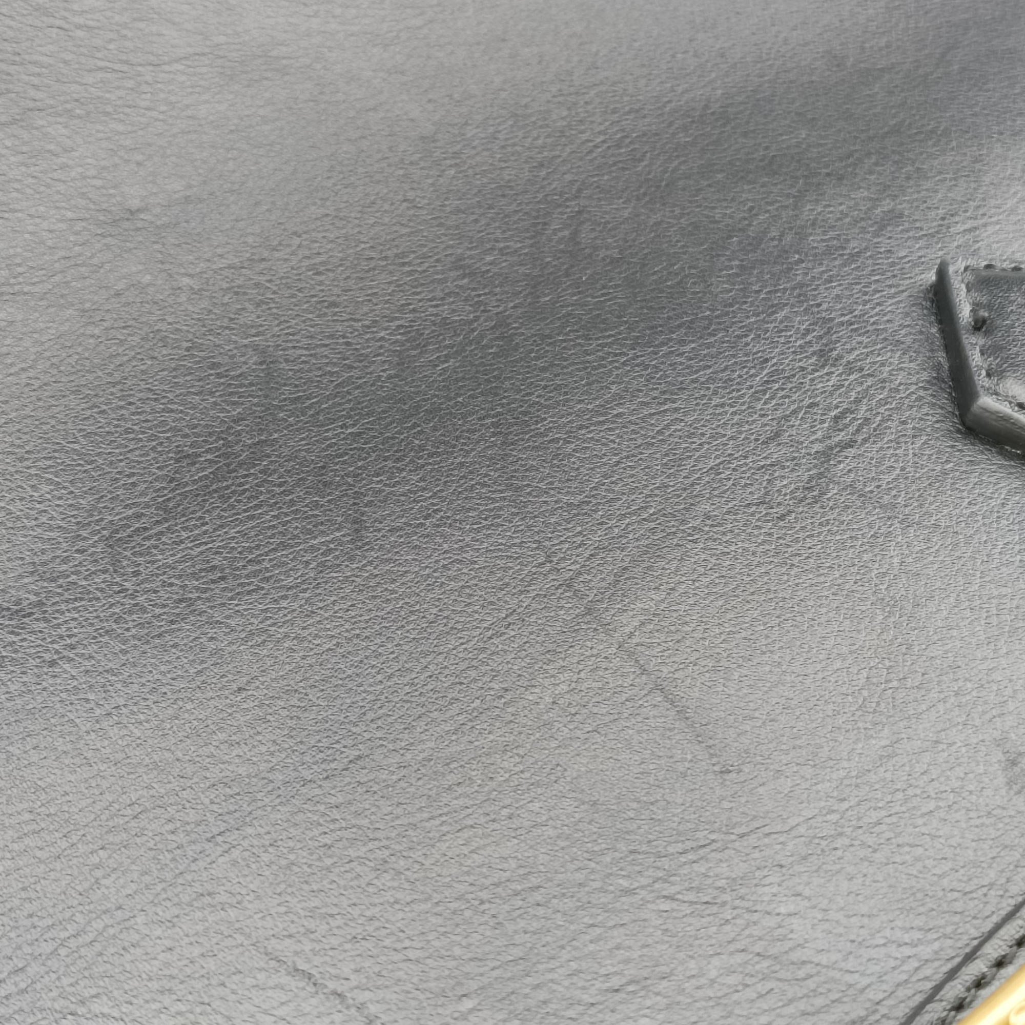 Pre-owned Gucci Bamboo Black Leather 655658 handbag | stylenewstar