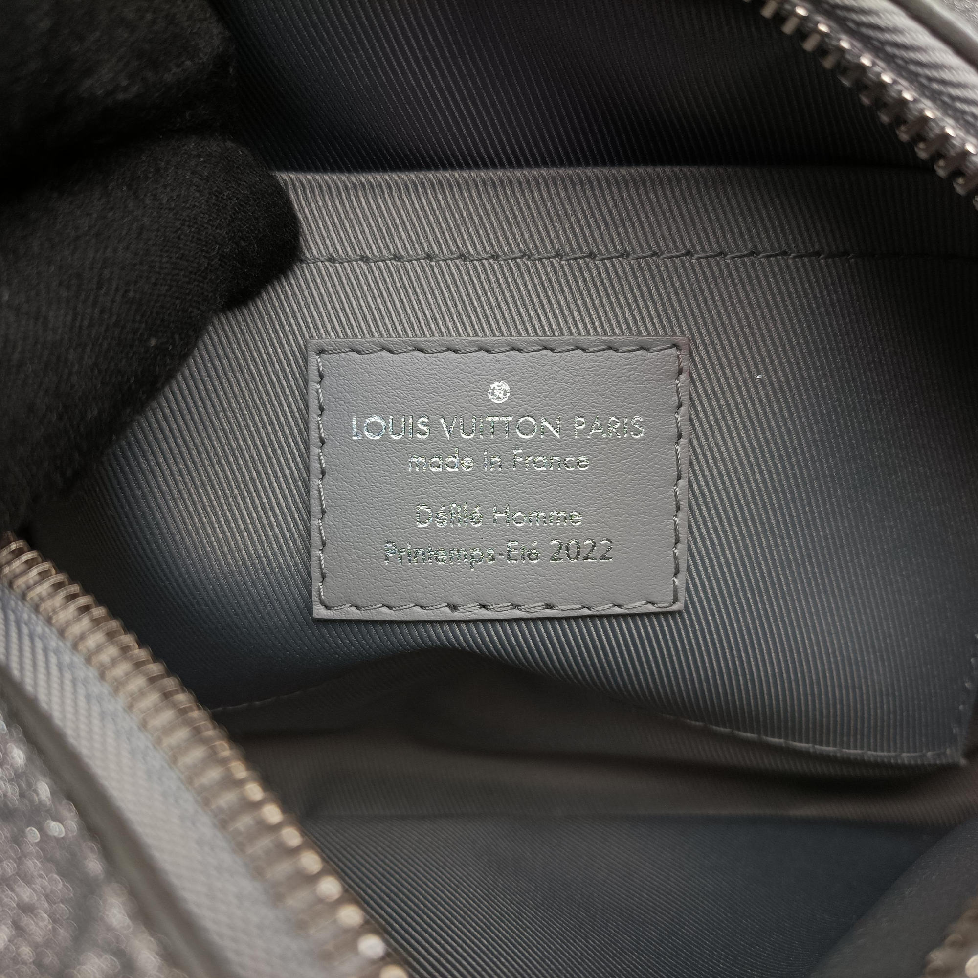 Pre-owned Louis Vuitton Mini Soft Trunk Silver Leather M59726 shoulderbag | stylenewstar