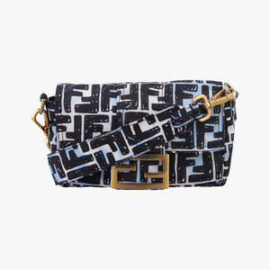 Secondhand Fendi Mamma Bucket Black nylon 8BR784 shoulderbag | stylenewstar