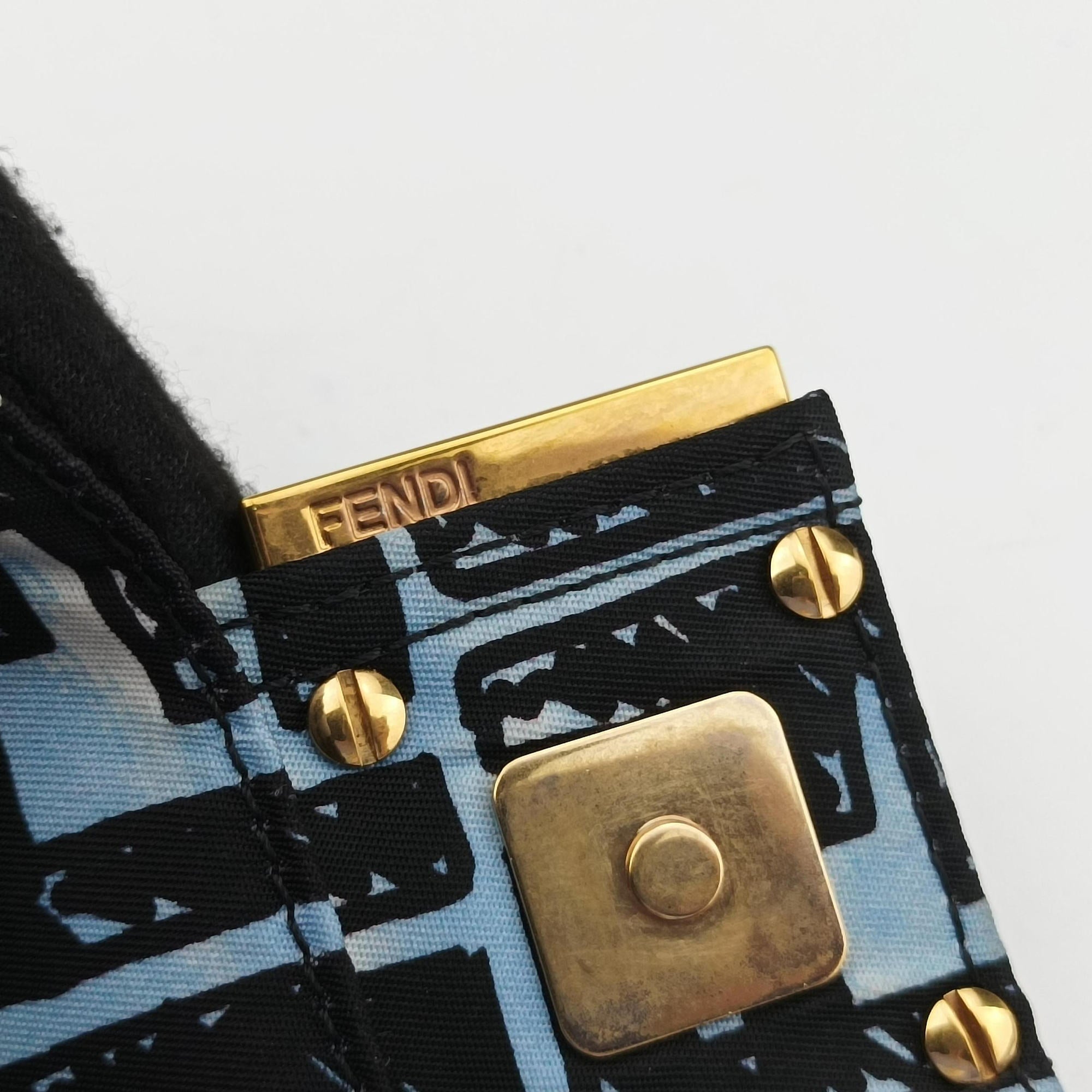 Secondhand Fendi Mamma Bucket Black nylon 8BR784 shoulderbag | stylenewstar