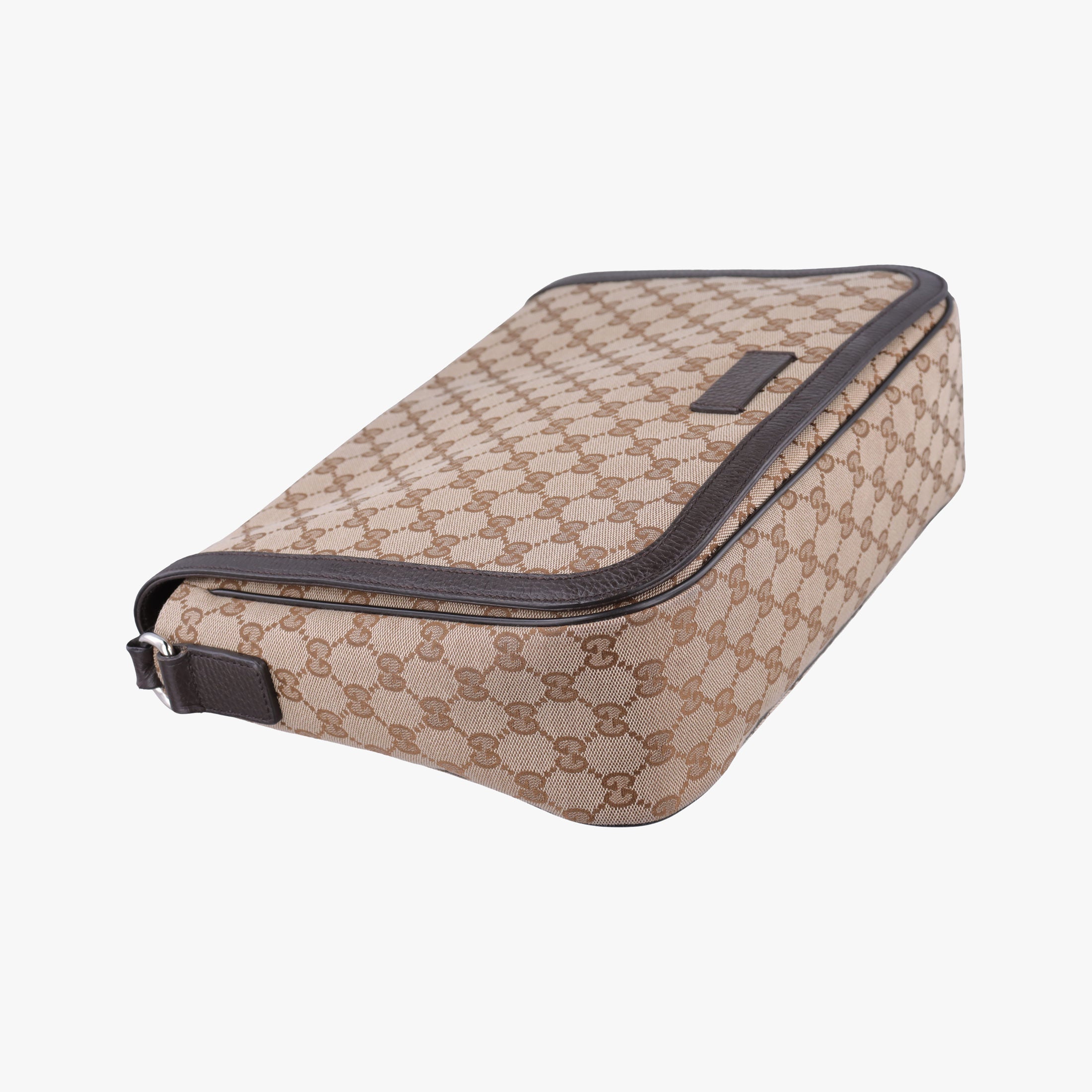 Vintage Gucci messenger Beige × brown GG canvas×Leather 449171 shoulderbag | stylenewstar