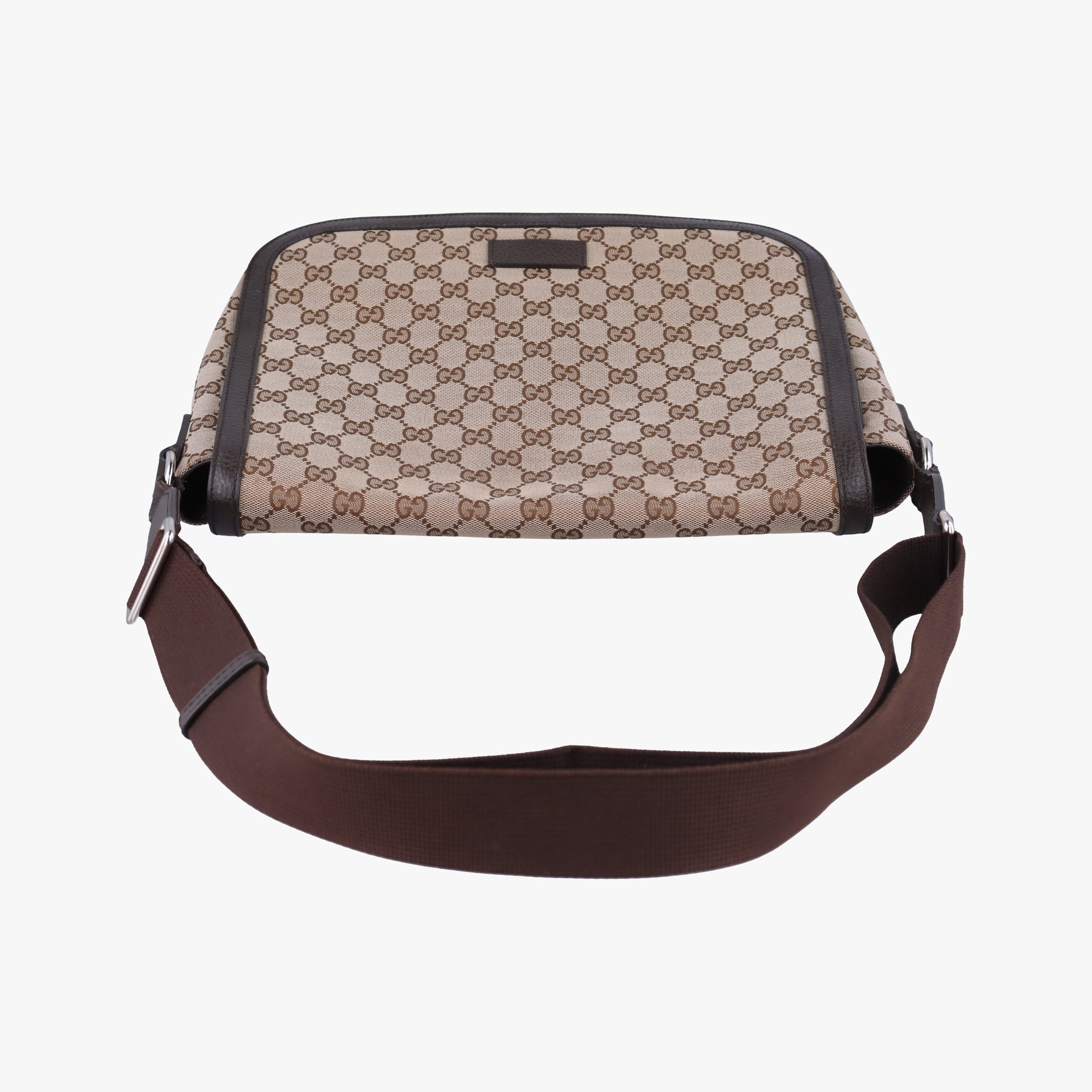 Vintage Gucci messenger Beige × brown GG canvas×Leather 449171 shoulderbag | stylenewstar