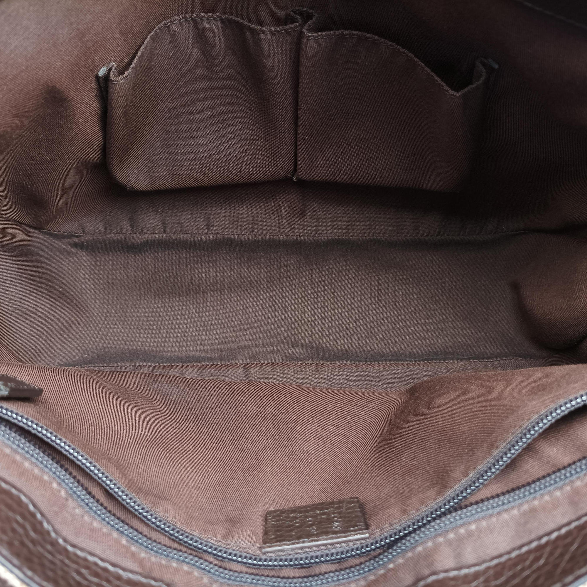 Vintage Gucci messenger Beige × brown GG canvas×Leather 449171 shoulderbag | stylenewstar