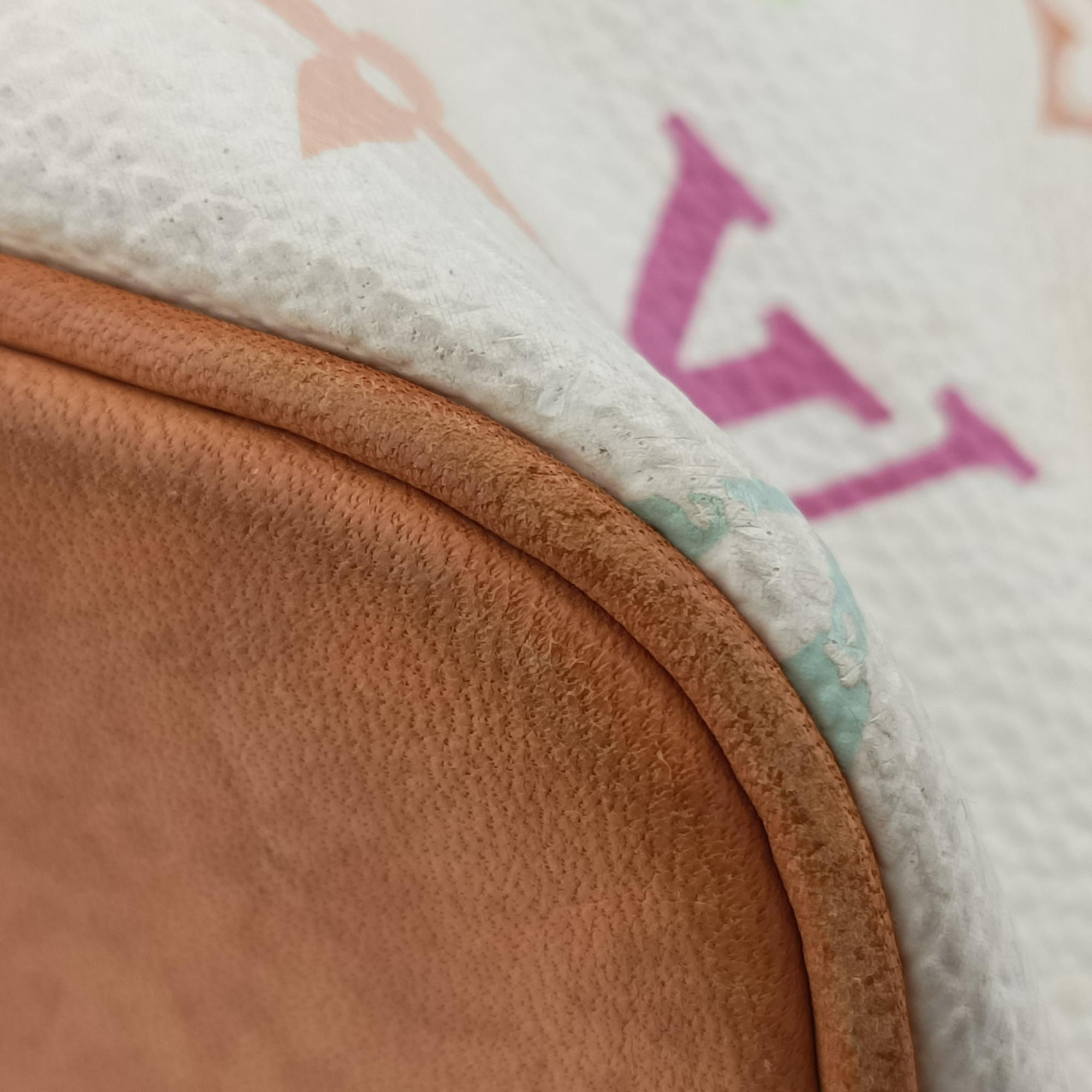 Vintage Louis Vuitton Petit NOe white Monogram Multicolor M42229 shoulderbag | stylenewstar