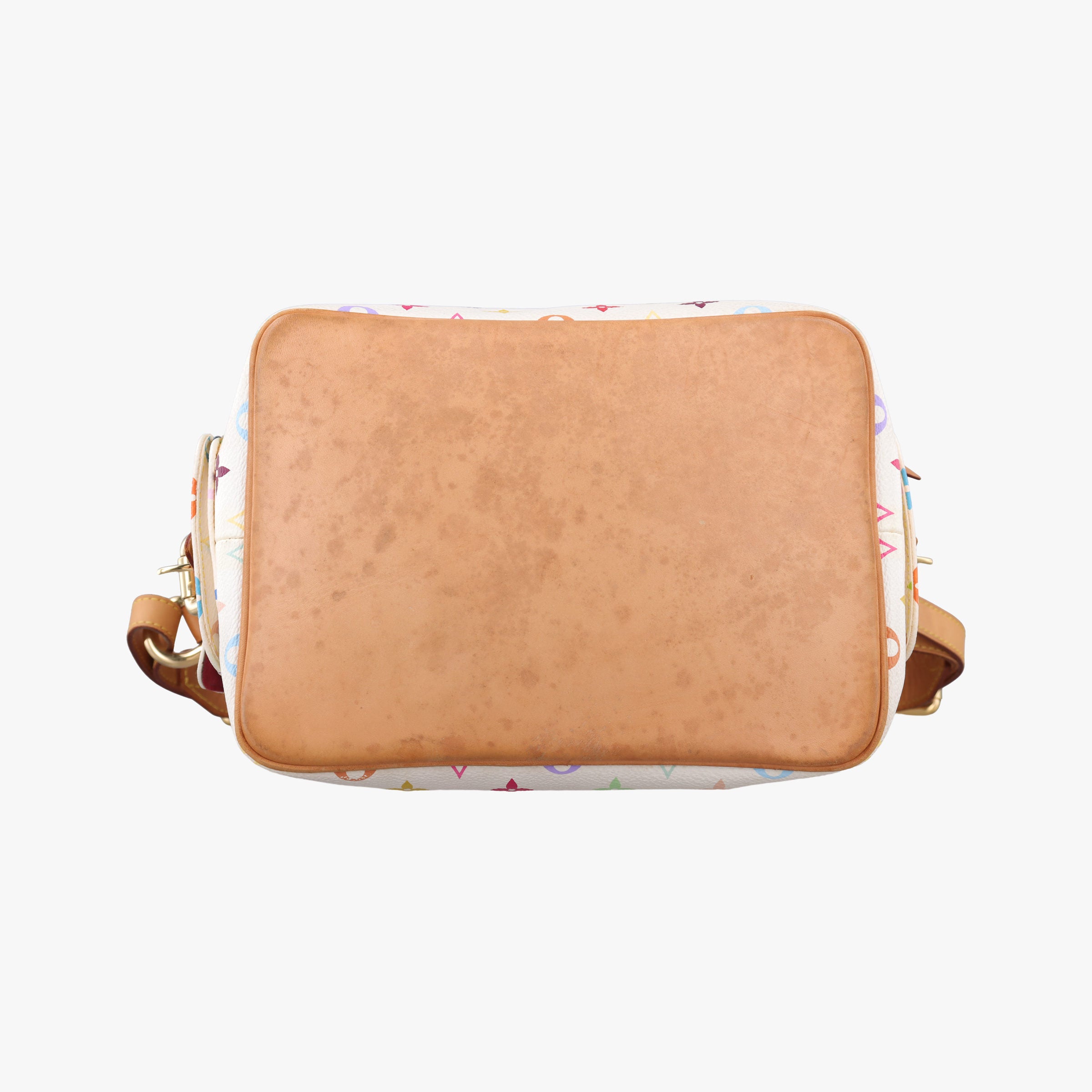 Vintage Louis Vuitton Petit NOe white Monogram Multicolor M42229 shoulderbag | stylenewstar