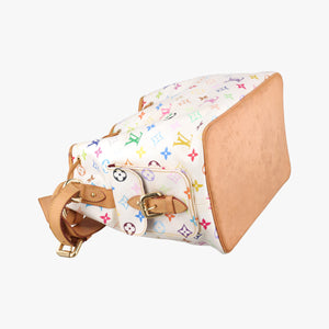 Vintage Louis Vuitton Petit NOe white Monogram Multicolor M42229 shoulderbag | stylenewstar