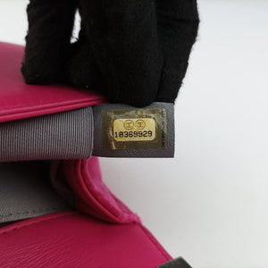 Pre-owned Chanel BOY CHANEL Rose velour A67416 shoulderbag | stylenewstar