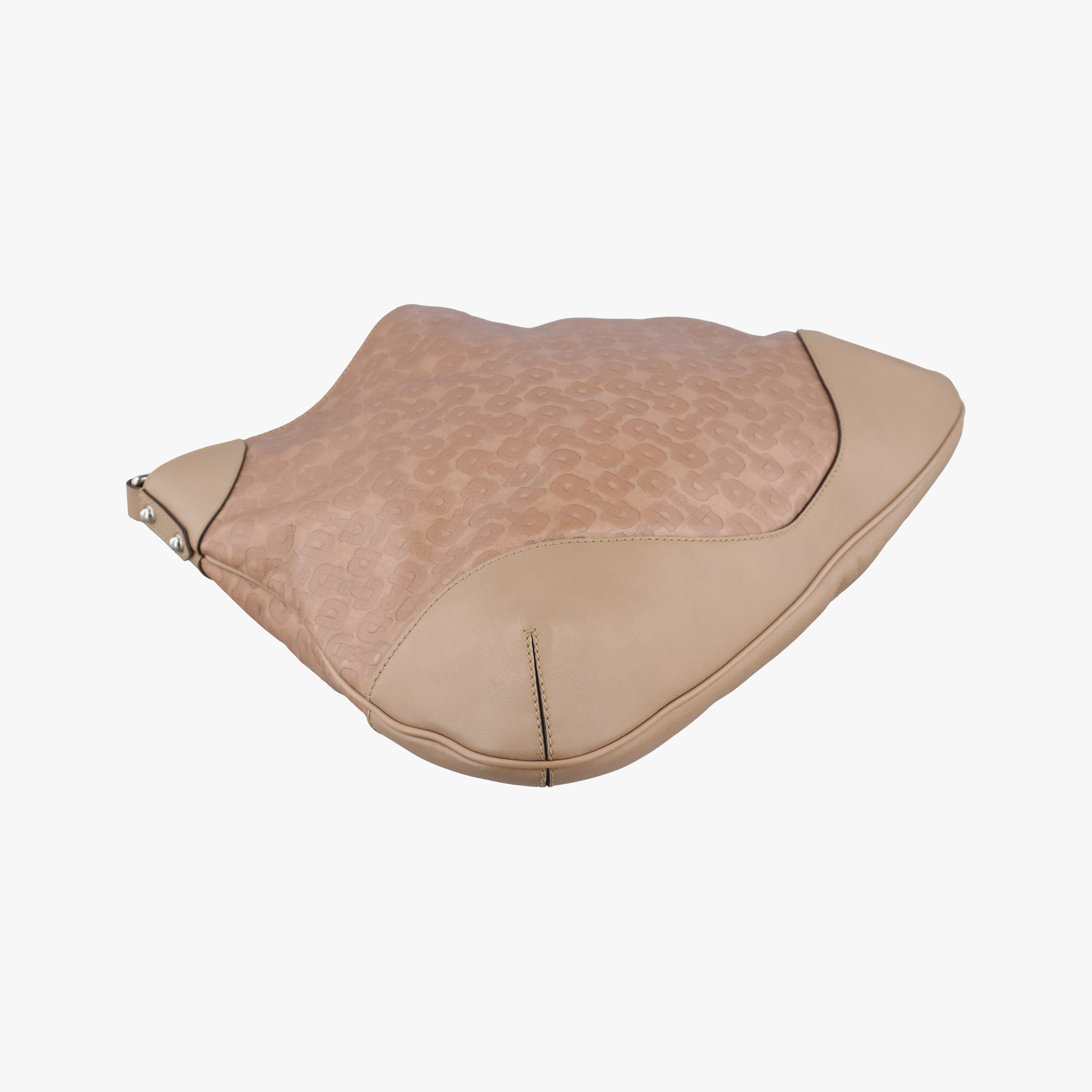 Pre-owned Gucci Horsebit Hobo Beige leather 272389 handbag | stylenewstar