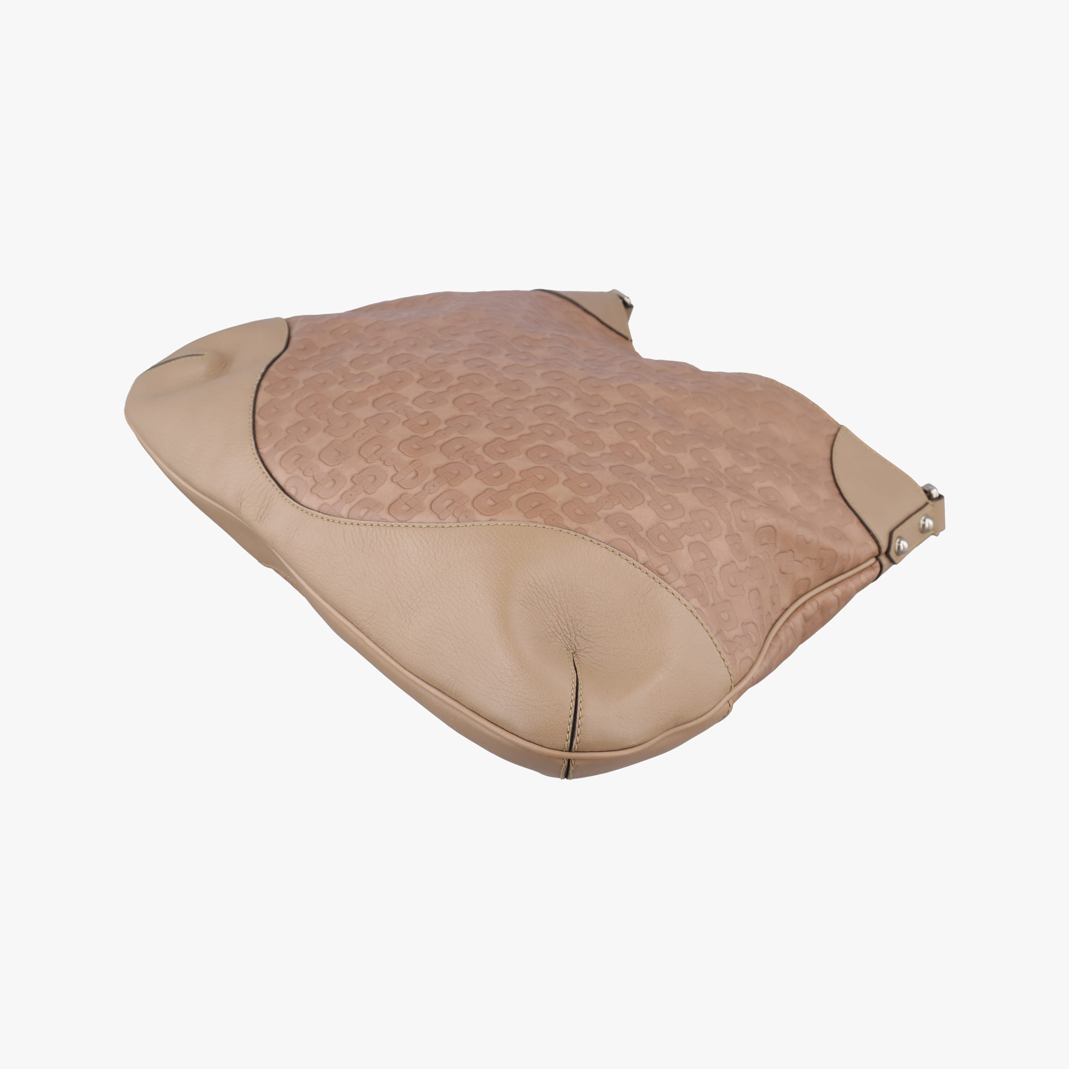 Pre-owned Gucci Horsebit Hobo Beige leather 272389 handbag | stylenewstar