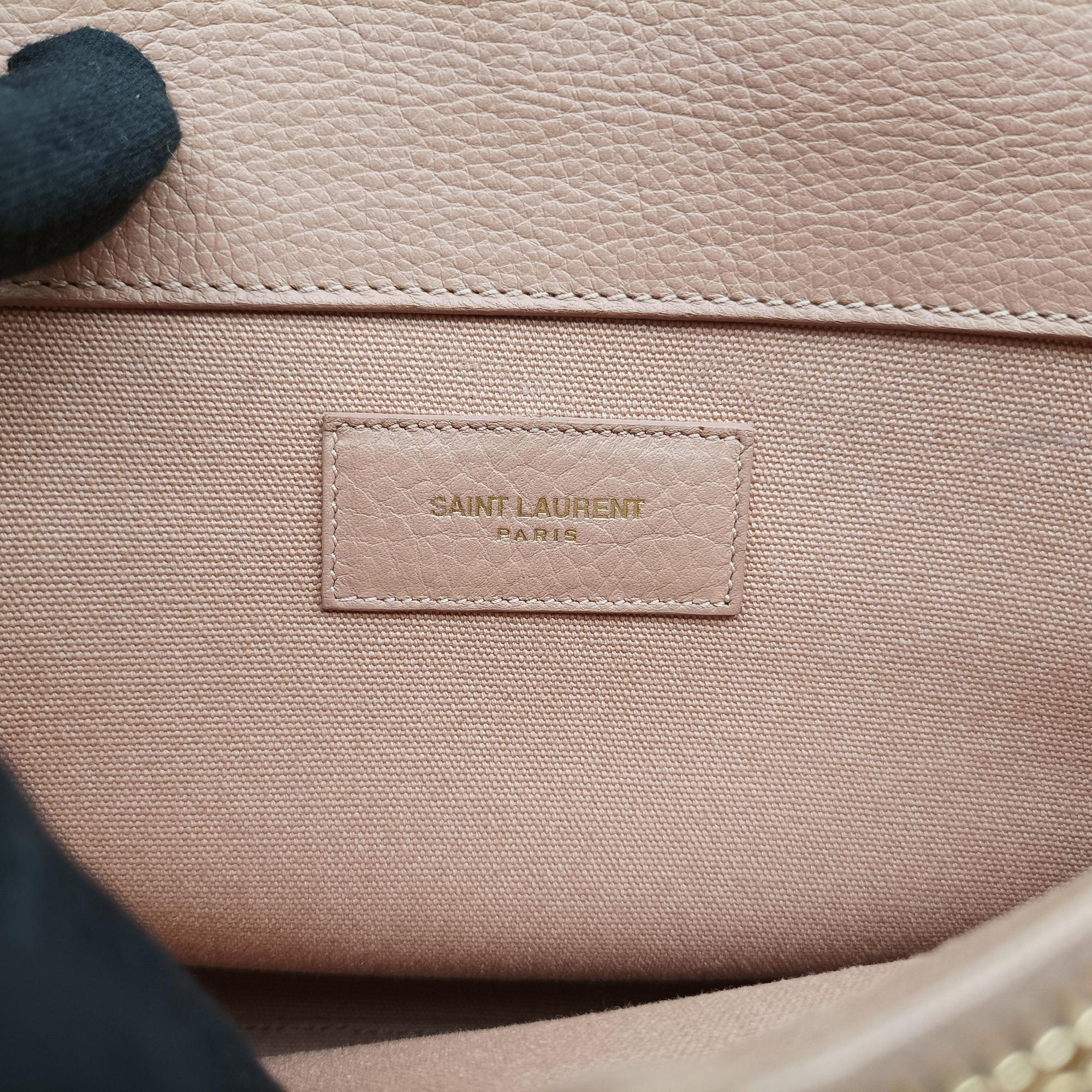 Vintage Yves Saint Laurent Muse Two Beige Leather 313499 shoulderbag | stylenewstar