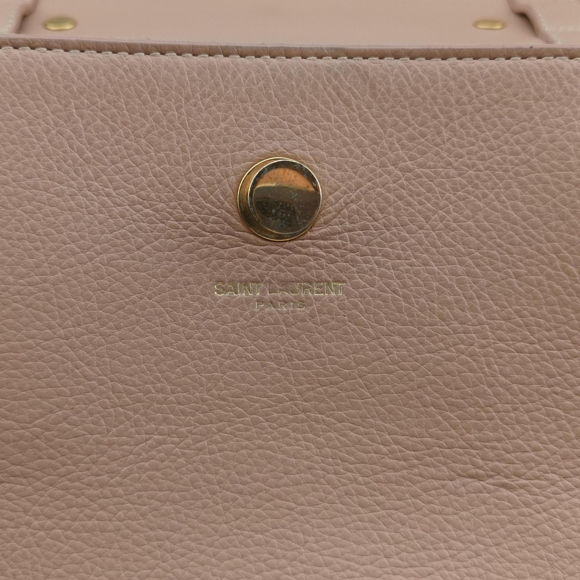 Vintage Yves Saint Laurent Muse Two Beige Leather 313499 shoulderbag | stylenewstar