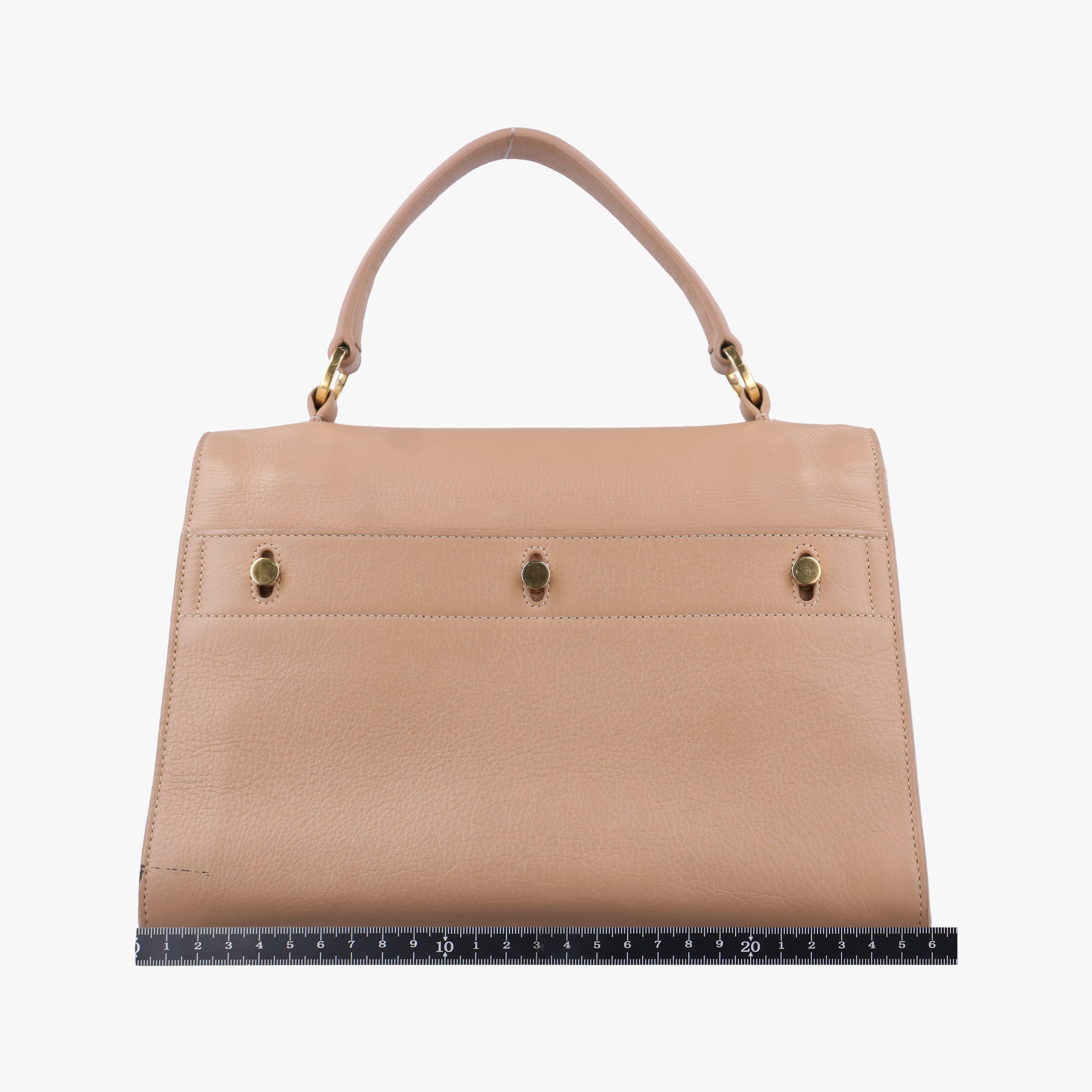 Vintage Yves Saint Laurent Muse Two Beige Leather 313499 shoulderbag | stylenewstar