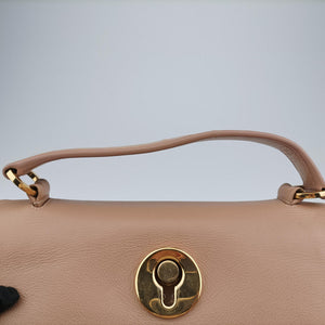 Vintage Yves Saint Laurent Muse Two Beige Leather 313499 shoulderbag | stylenewstar