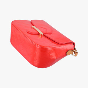 Vintage Louis Vuitton Bellflower PM Rouge Vernis M91728 shoulderbag | stylenewstar