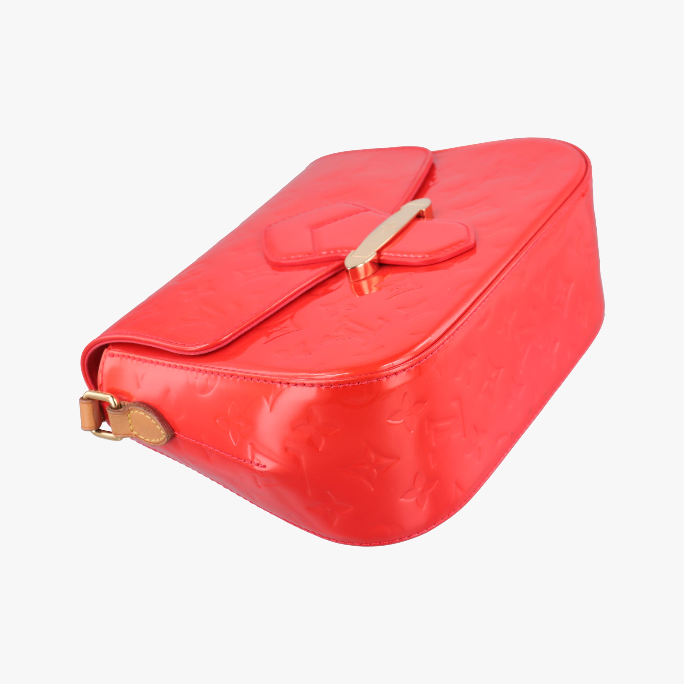 Vintage Louis Vuitton Bellflower PM Rouge Vernis M91728 shoulderbag | stylenewstar