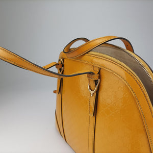 Secondhand Gucci Microguccissima Yellow Patent Leather 309617 shoulderbag | stylenewstar