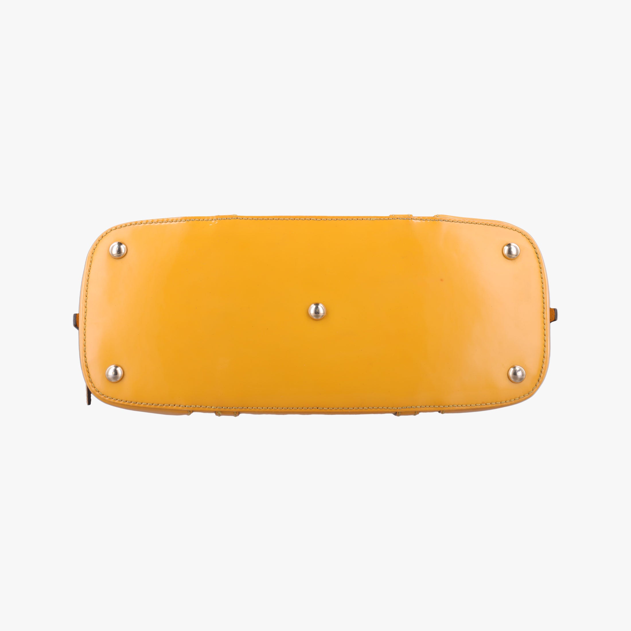 Secondhand Gucci Microguccissima Yellow Patent Leather 309617 shoulderbag | stylenewstar