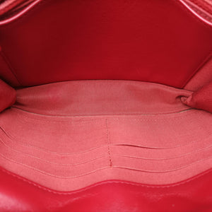 Secondhand Chanel Matelasse coco mark Red lambskin A33814 shoulderbag | stylenewstar