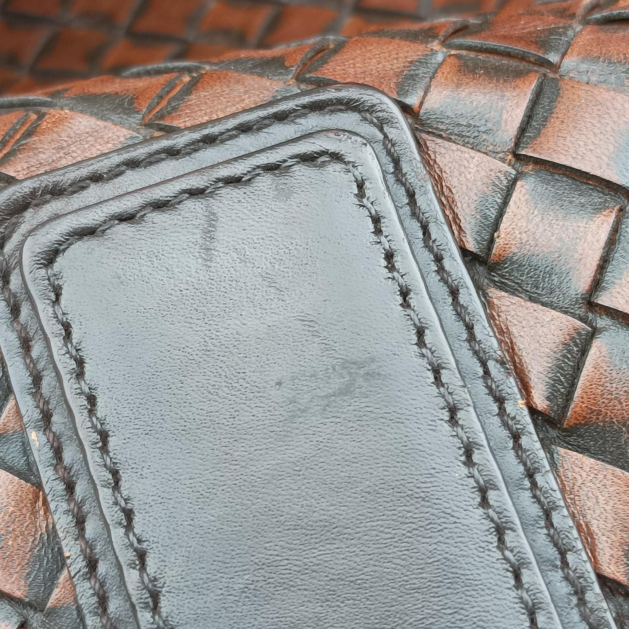 Secondhand Bottega Veneta Intrecciato Brown lambskin  handbag | stylenewstar