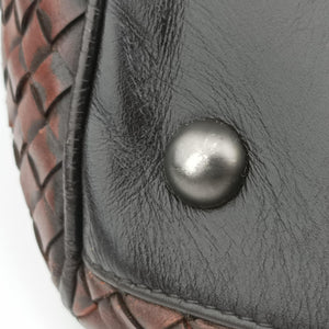 Secondhand Bottega Veneta Intrecciato Brown lambskin  handbag | stylenewstar
