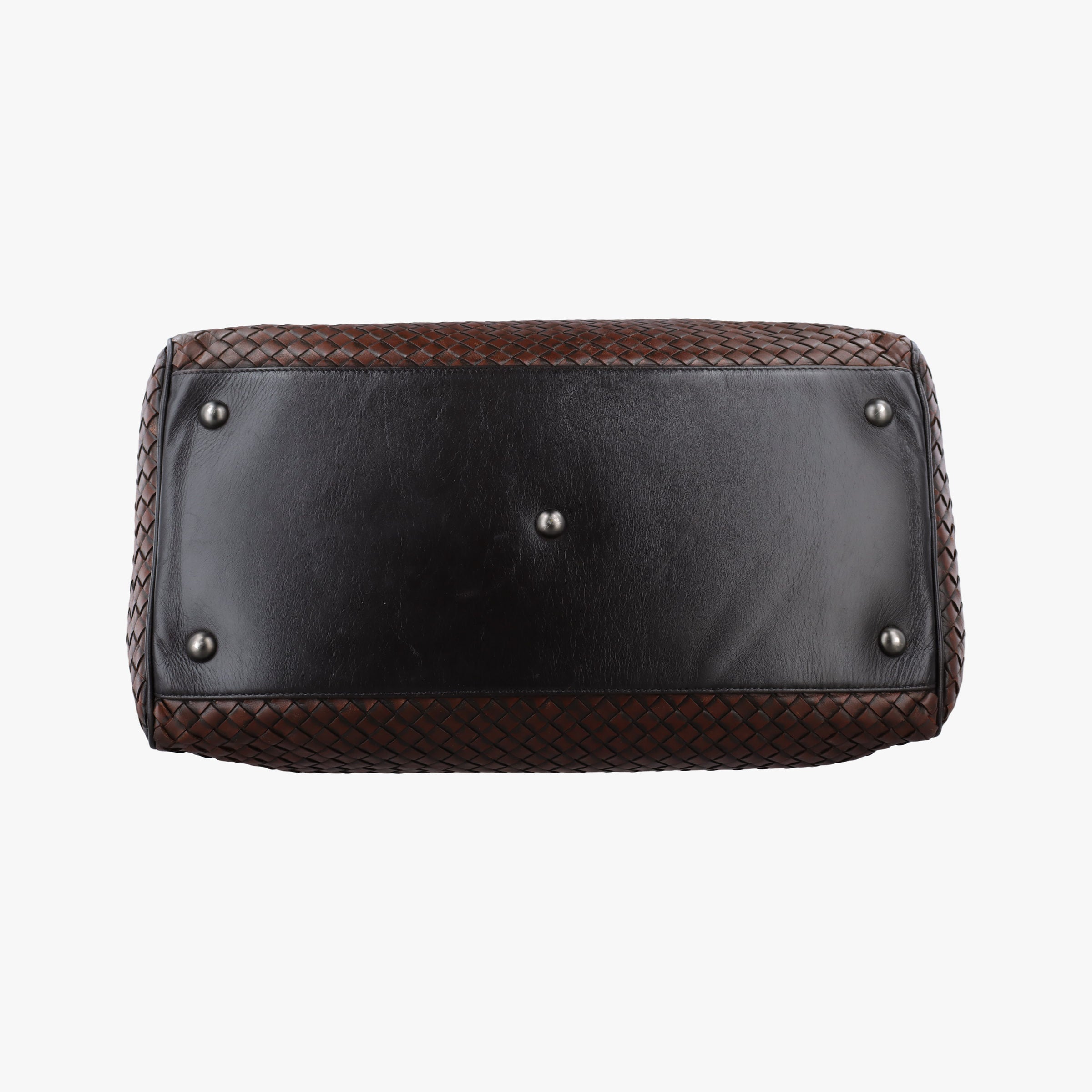Secondhand Bottega Veneta Intrecciato Brown lambskin  handbag | stylenewstar