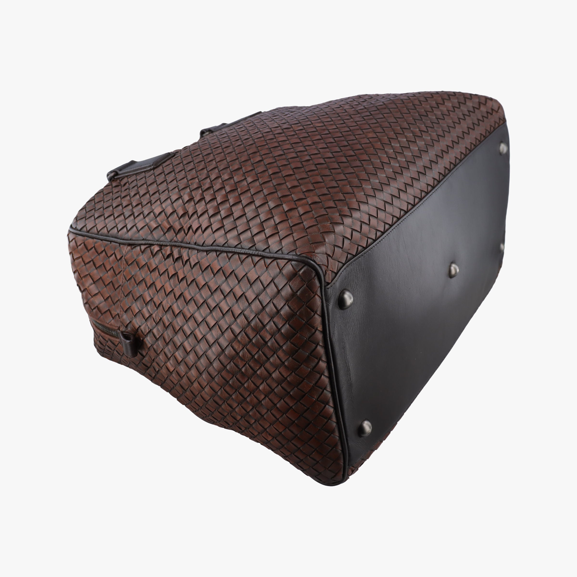 Secondhand Bottega Veneta Intrecciato Brown lambskin  handbag | stylenewstar