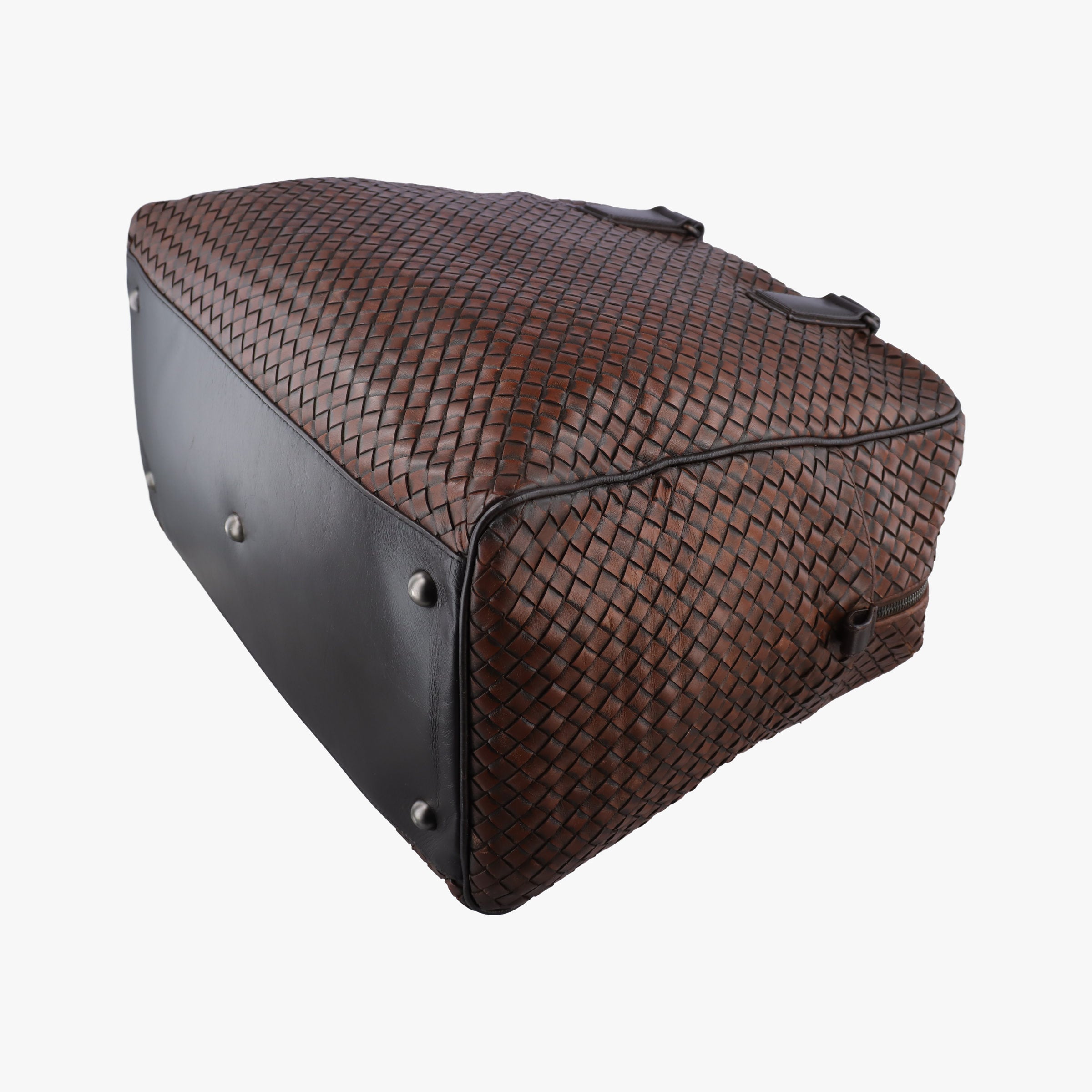 Secondhand Bottega Veneta Intrecciato Brown lambskin  handbag | stylenewstar