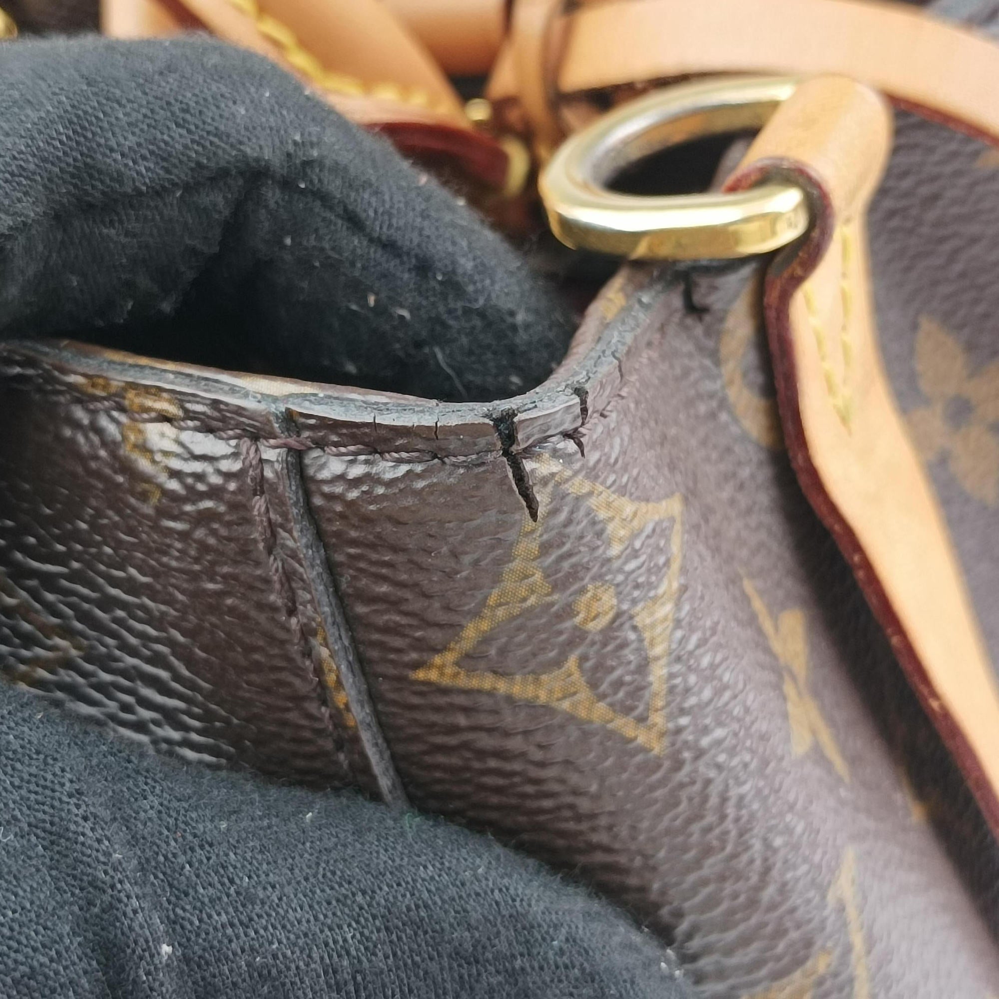 Pre-owned Louis Vuitton MONTAIGNE MM Brown Monogram Canvas M41056 shoulderbag | stylenewstar